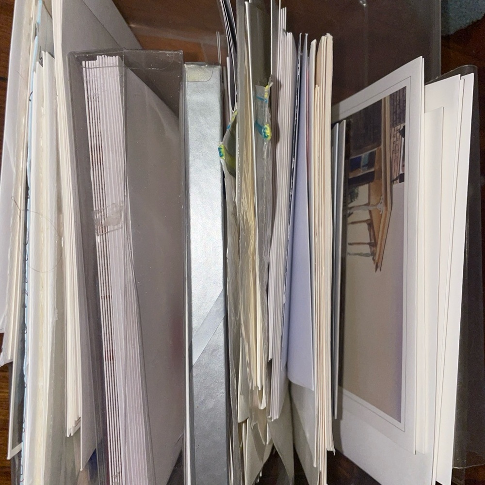 Lot of greeting cards